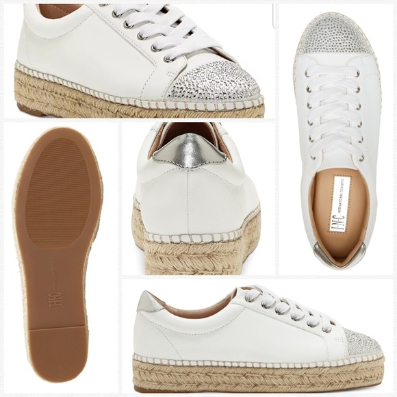 INC International Concepts Shoes - Inc Platform Lace-up Espadrilles